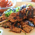 Meal Delivery Cooked and Delivered Open Kitchen Santa Fe Los Alamos Sesame-Oyster Steak Skewers