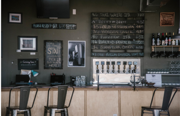Bathtub Brewery Co-Cop in Los Alamos is a friend and collaborator with Open Kitchen - bar2