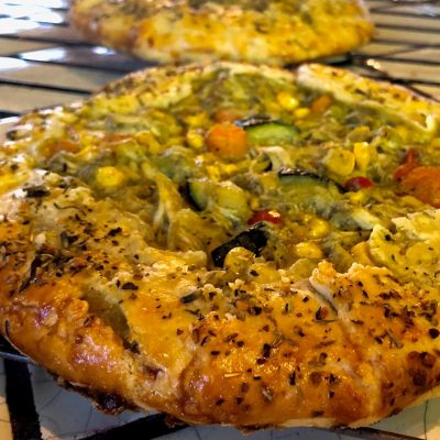 Cooked + Delivered by Open Kitchen Events offers a Chicken Pot Pie Galette