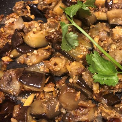 Vietnamese Caramelized Eggplant for Cooked + Delivered by Open Kitchen Events